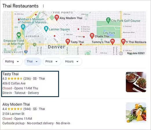 Google-search-result