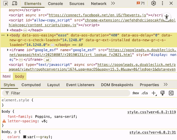 HTML-structure-of-the-site