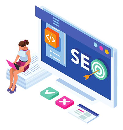 Search Engine Optimization services illustration
