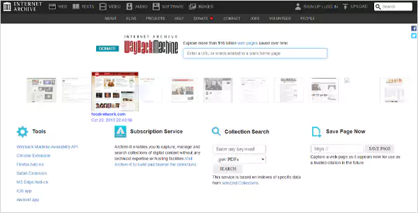 Wayback-Machine-for-Twitter-archive-data