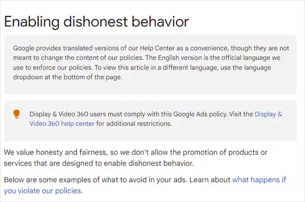 enabling-dishonest-behaviour