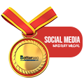 Social Media Mastery Medal award