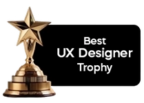 Best UX Designer Trophy