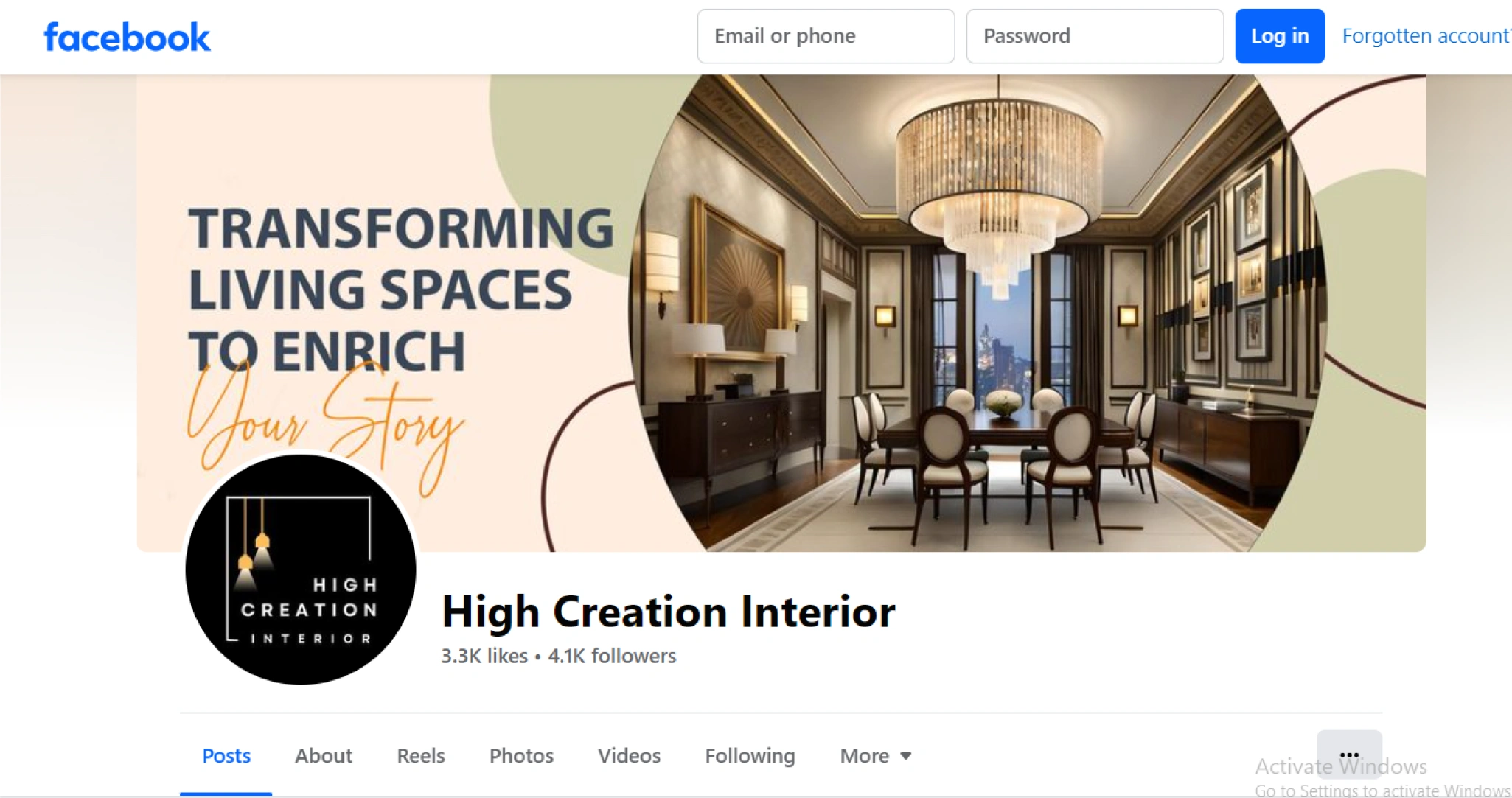 High Creation Interior