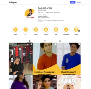 Instagram Account Case Study