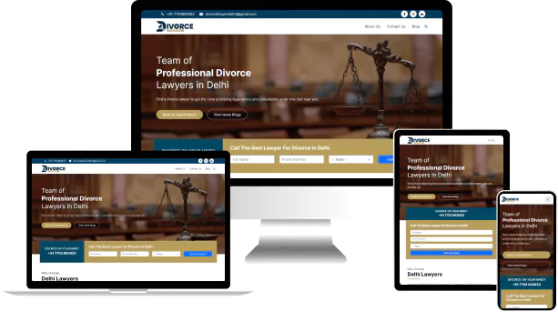 How Battersea Web Expert Redesigned Client’s Divorce Lawyer Delhi Website